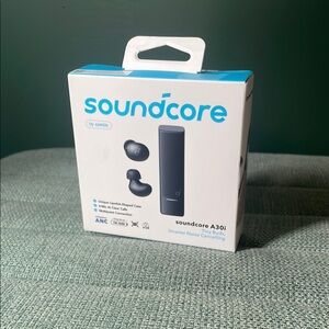 Soundcore by Anker A30i Black Earbud Headphones